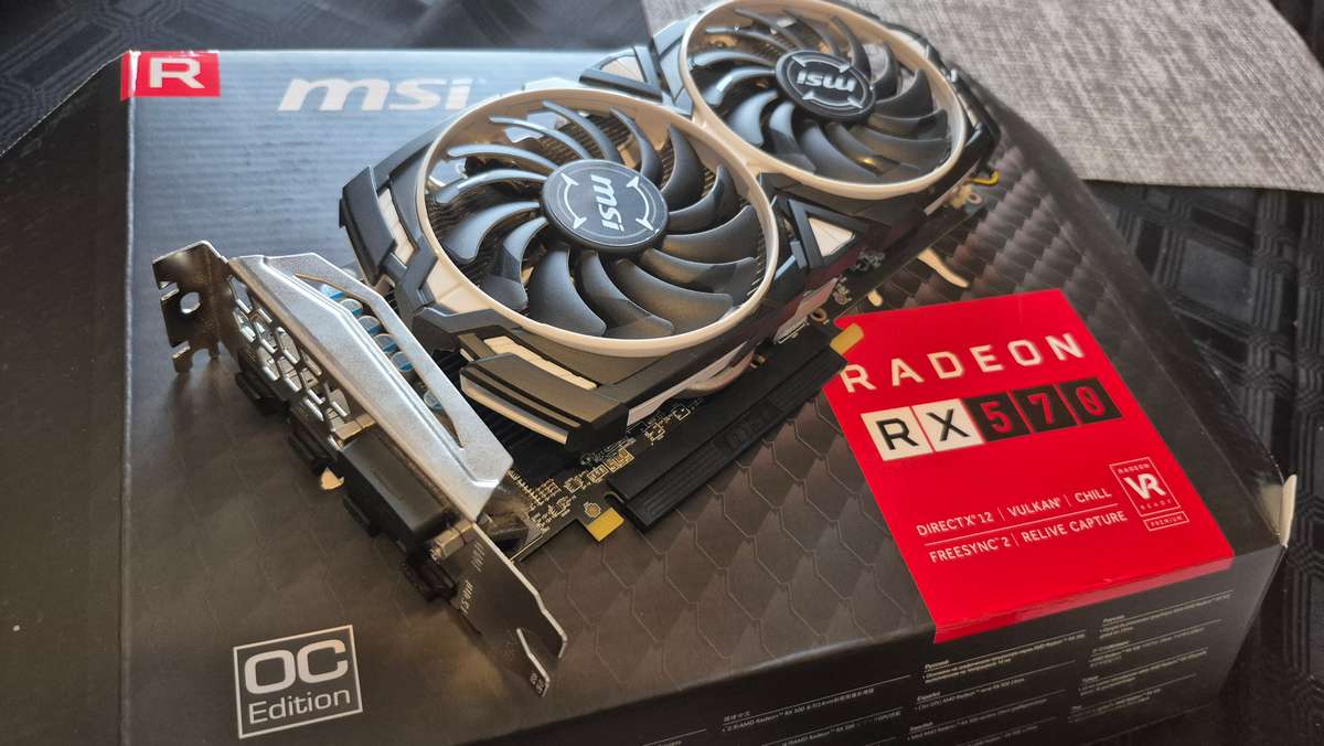 MSI Radeon RX570 Armor 8GB OC