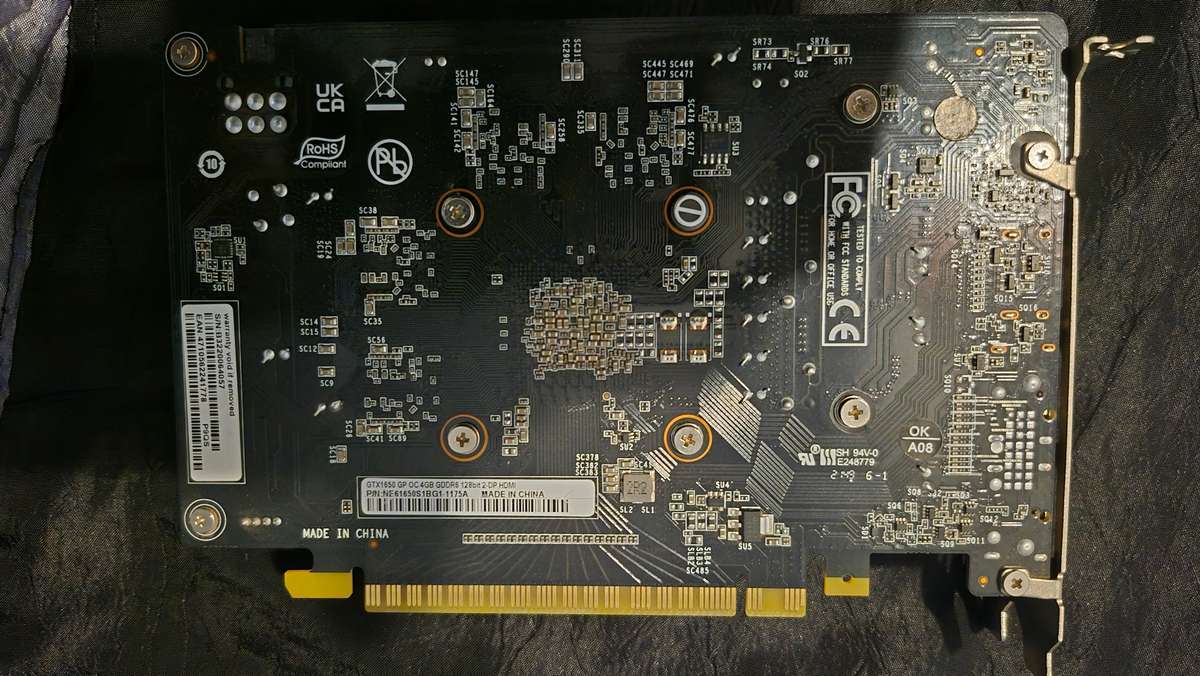 Palit Geforce GTX 1650 4GB DDR6 Gaming Pro OC