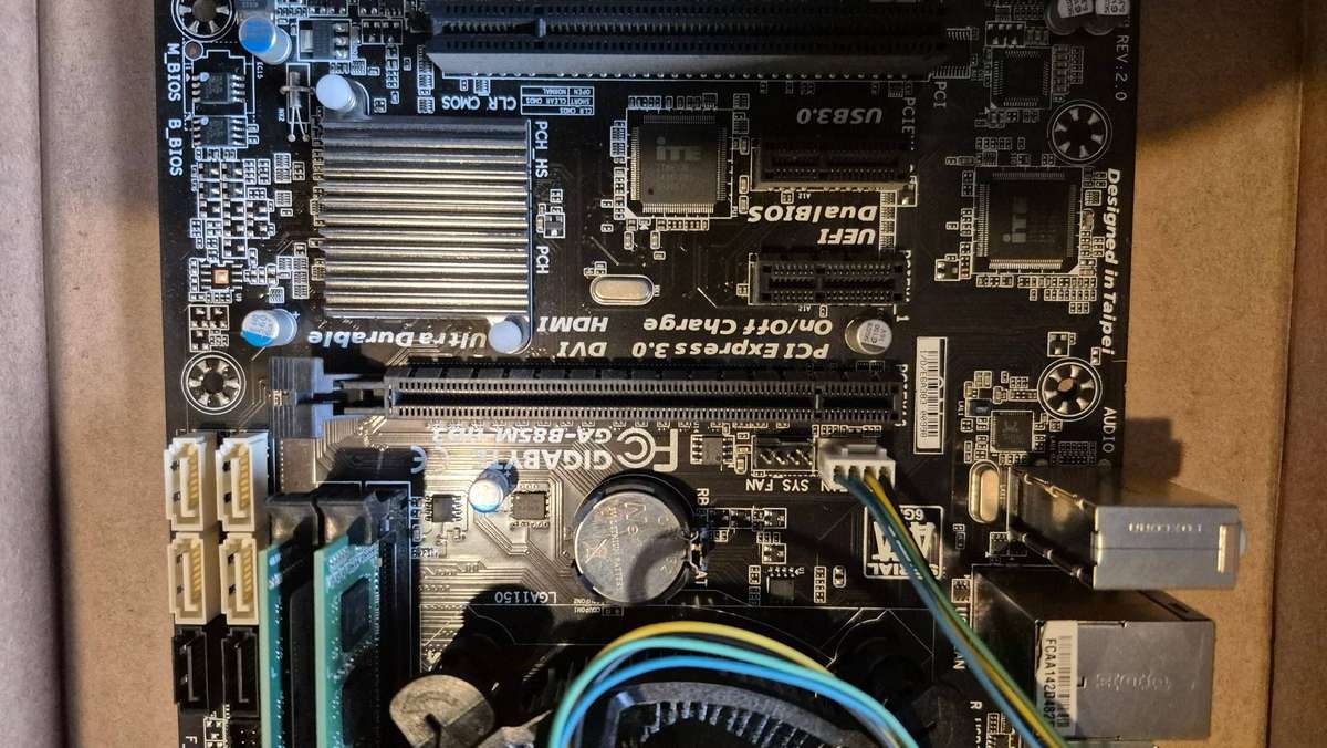 Motherboard, cpu and ram combo