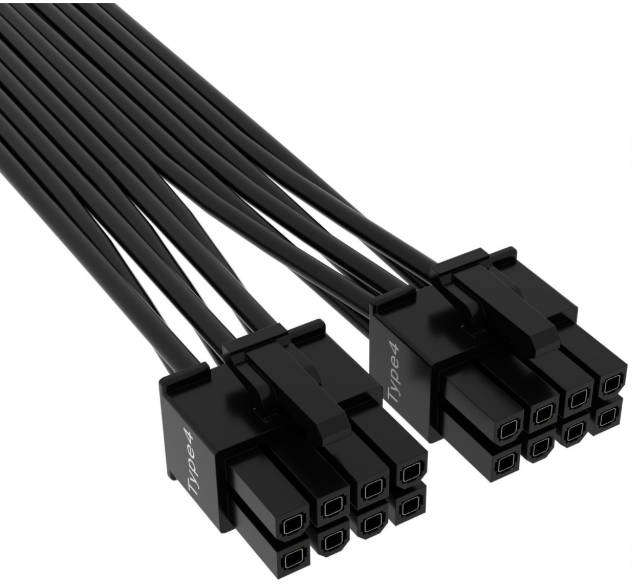 Corsair 12VHPWR Type 4 PSU Power Cable PCIe 5.0 - CP-8920284