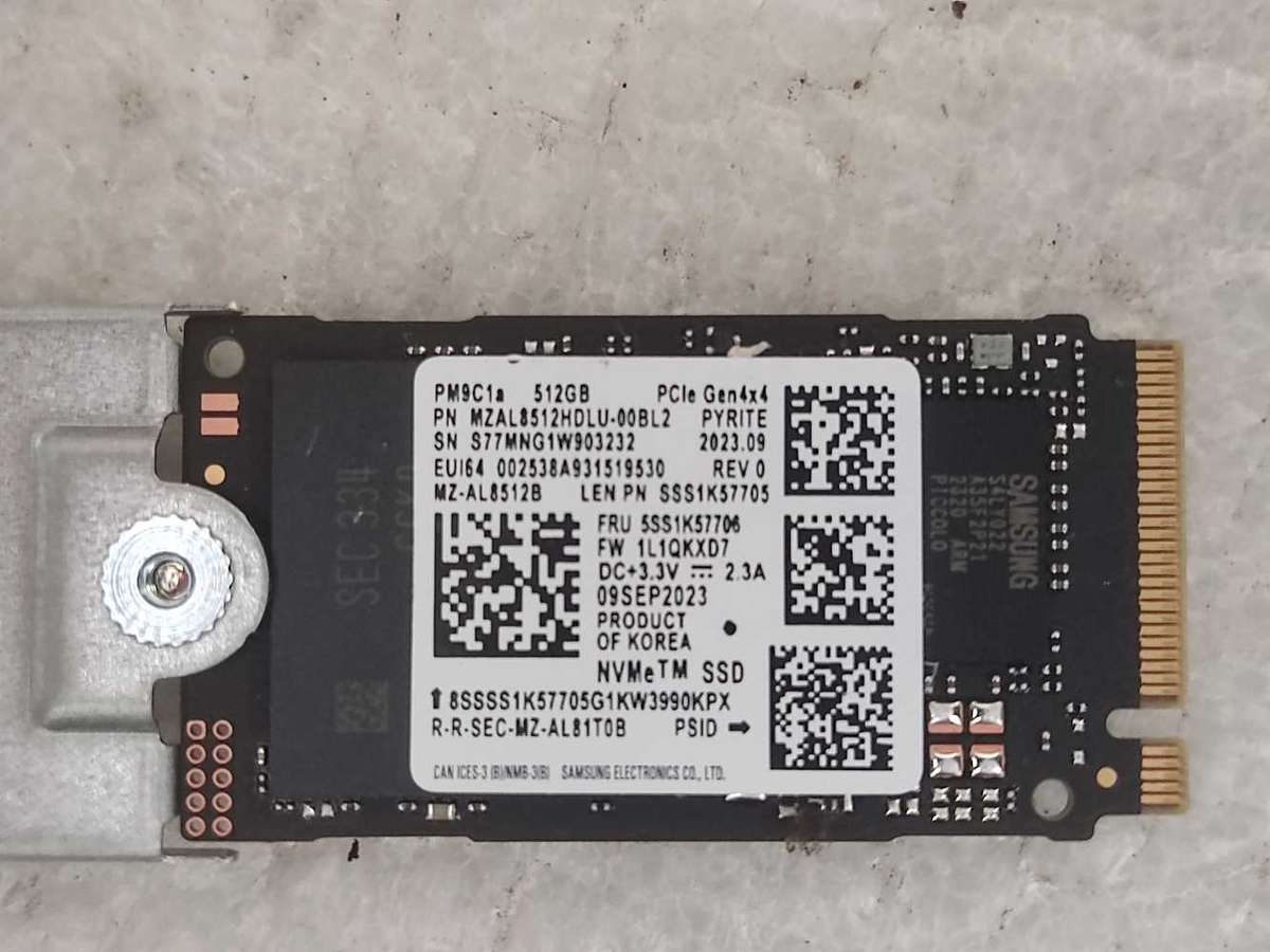 Samsung Gen4x4 512GB NVME [Like New]