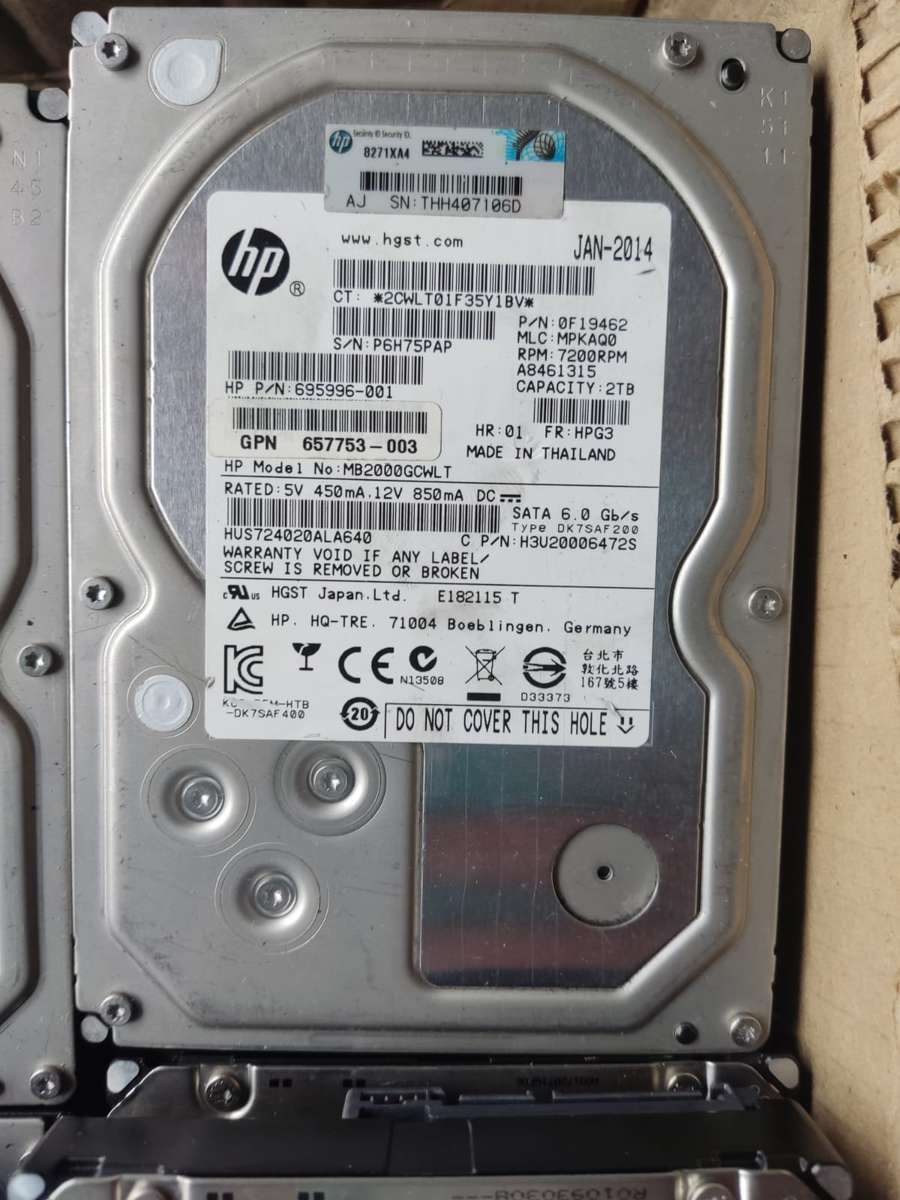 2TB Hard Drives - Bulk Order