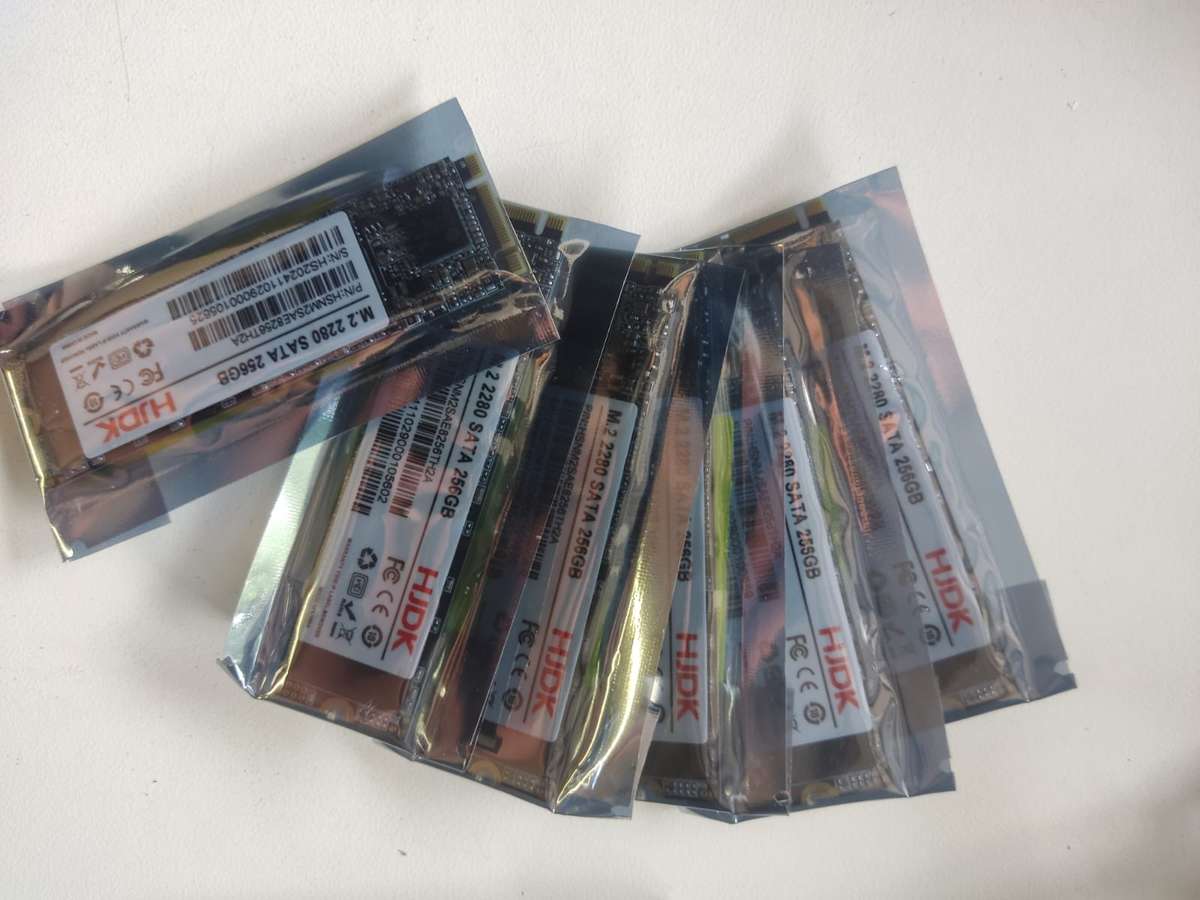 256GB m.2 SSD - Size 2280
