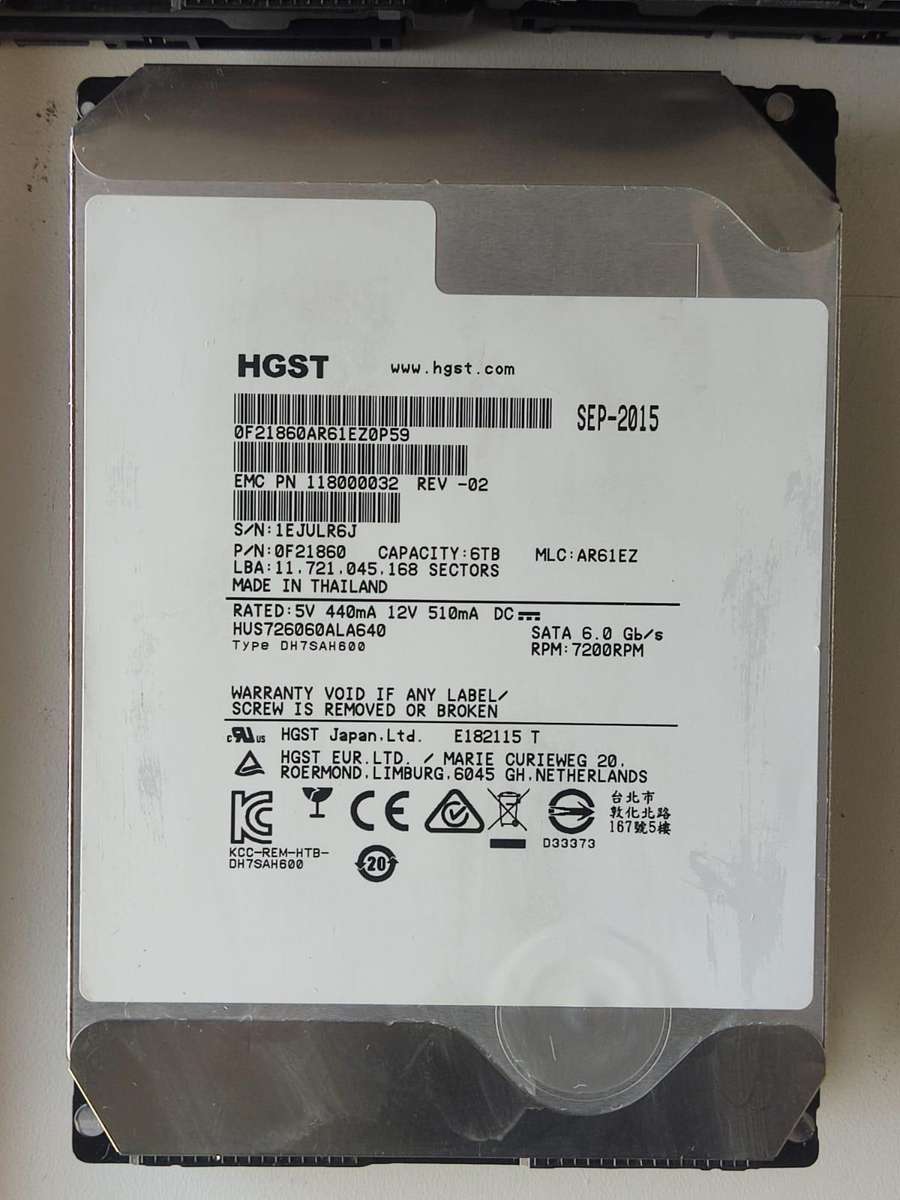 6TB SATA Hard Drive