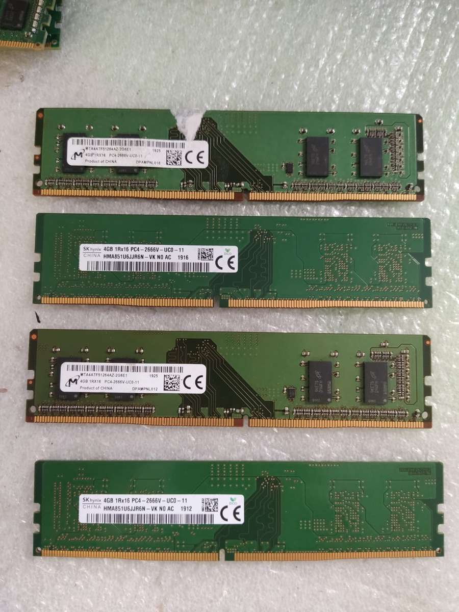 4GB DDR4 Desktop RAM Modules