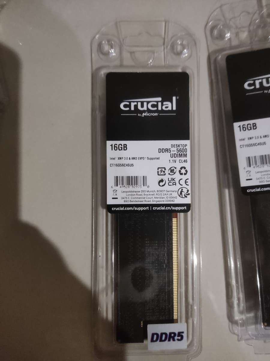 16GB DDR5 5600MHz - Desktop RAM - UDIMM Memory Module