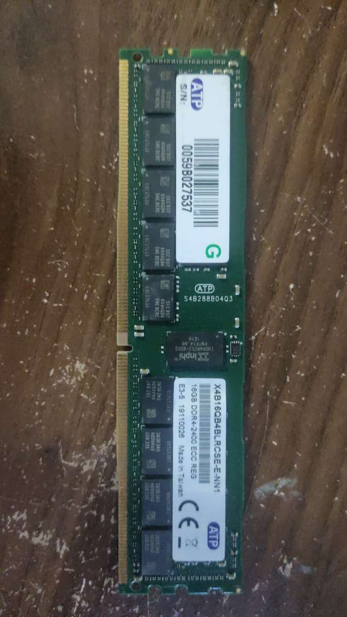 16GB DDR4 Server RAM - DDR4-2400 ECC REG