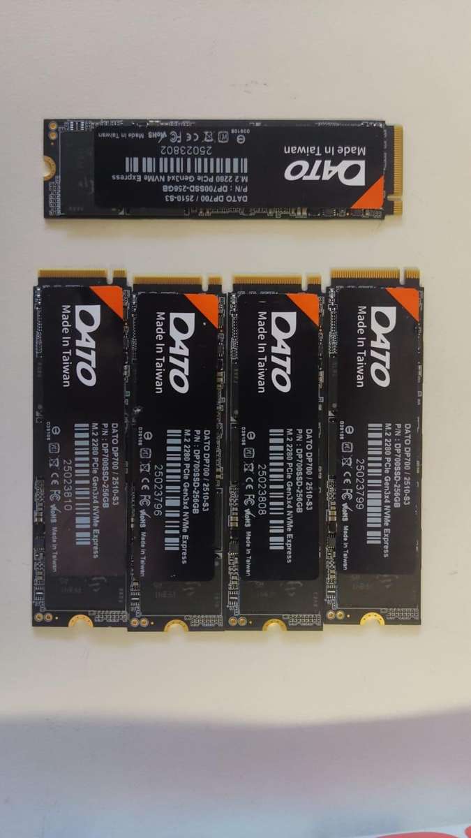 256GB NVME - Gen3x4 - DATO DP700