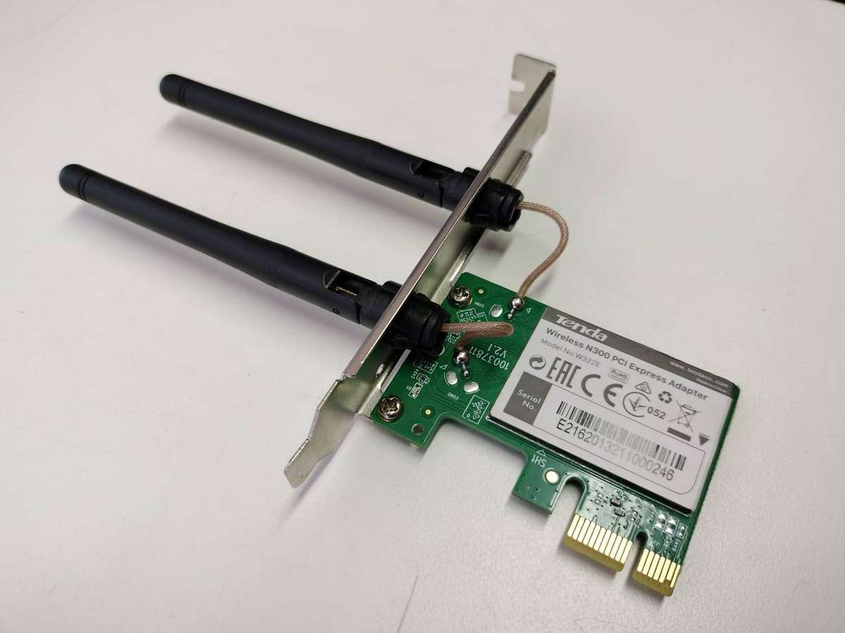 Tenda WiFi N300 PCIe Adaptor