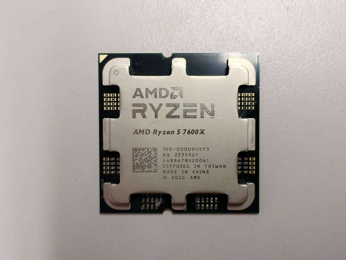 Ryzen 5 7600X AM5 Desktop CPU - Cooler Not Included
