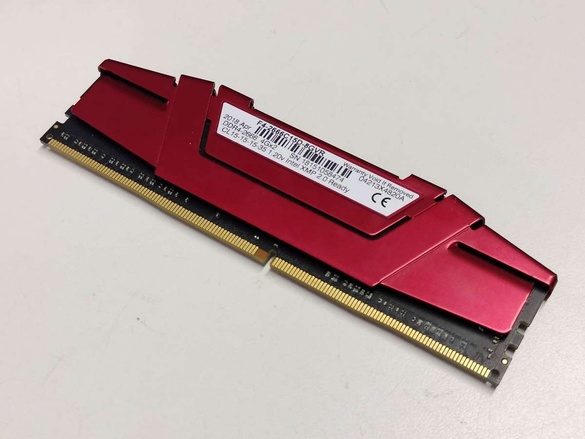 4GB DDR4 2666mhz - GSkill Ripjaws