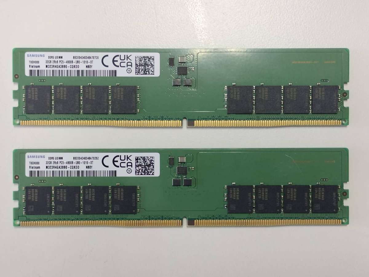 32GB DDR5 4800B Desktop RAM - Samsung