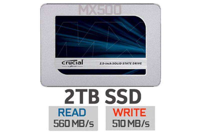 Crucial MX500 2TB 2.5" SSD SATA