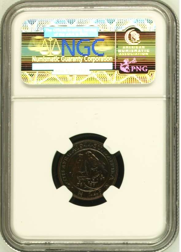1944 SAU proof 1/4 penny (farthing), NGC PF62 - only 150 proof coins minted