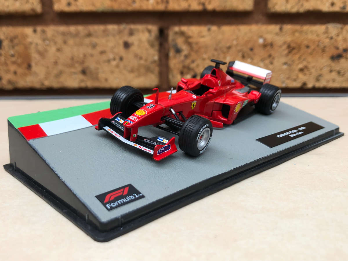 Ferrari F399, 1999 (#3, Mika Salo) + magazine