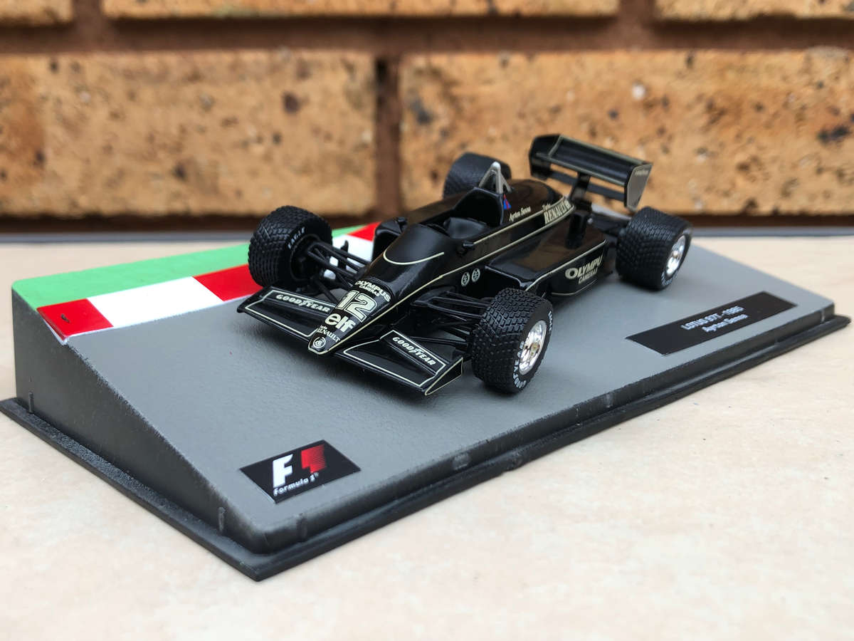 Lotus 97T, 1985 (#12, Ayrton Senna)