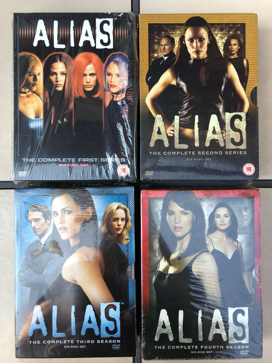 Alias, Season 1 - 4 DVD Bundle