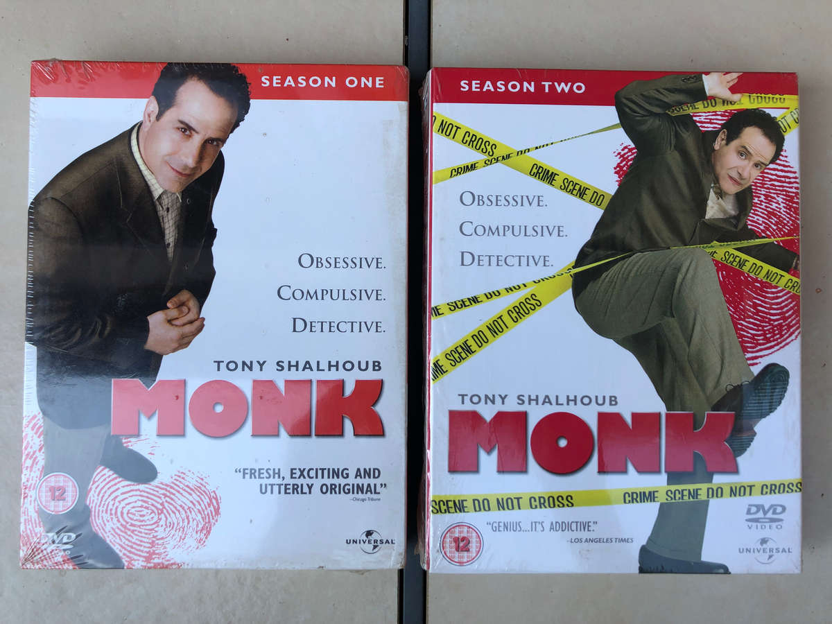 Monk, Seasons 1 - 2 DVD Bundle
