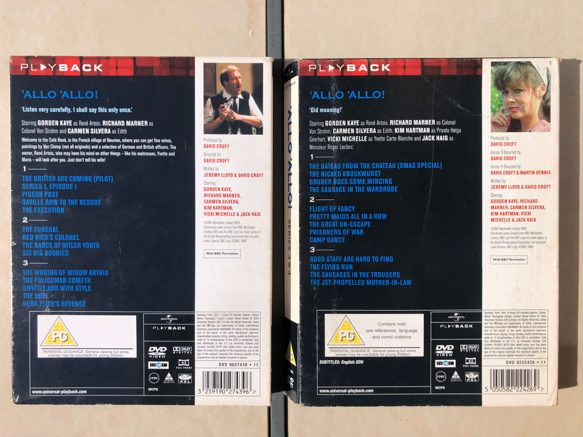 'Allo 'Allo!, Series 1 - 4