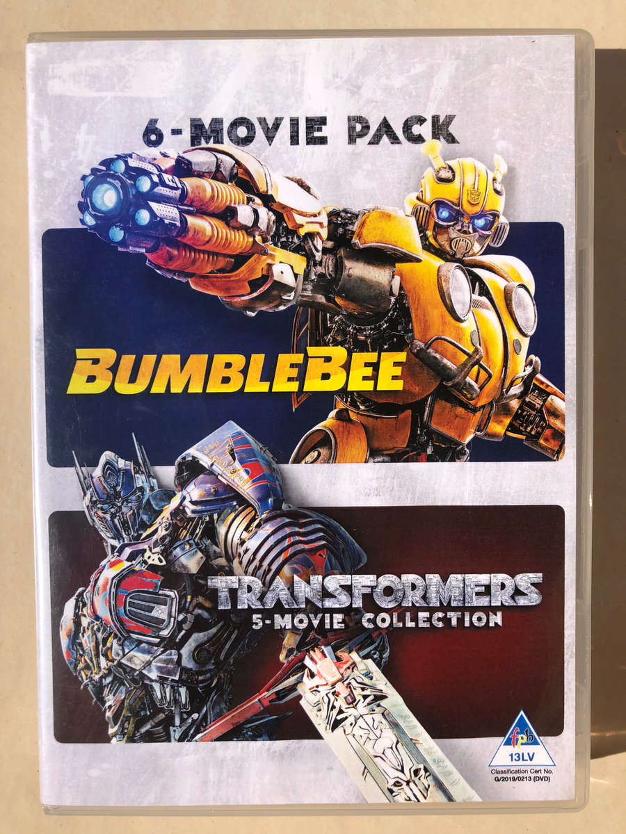 Transformers Francise (1 - 5 + Bumblebee) DVD Movie Bundle