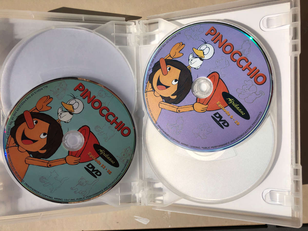 Pinocchio (Afrikaans), Episodes 1 -52