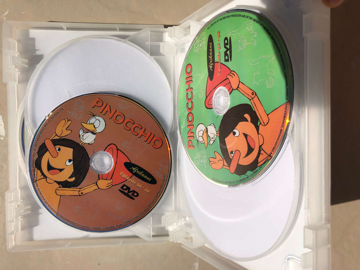 Pinocchio (Afrikaans), Episodes 1 -52