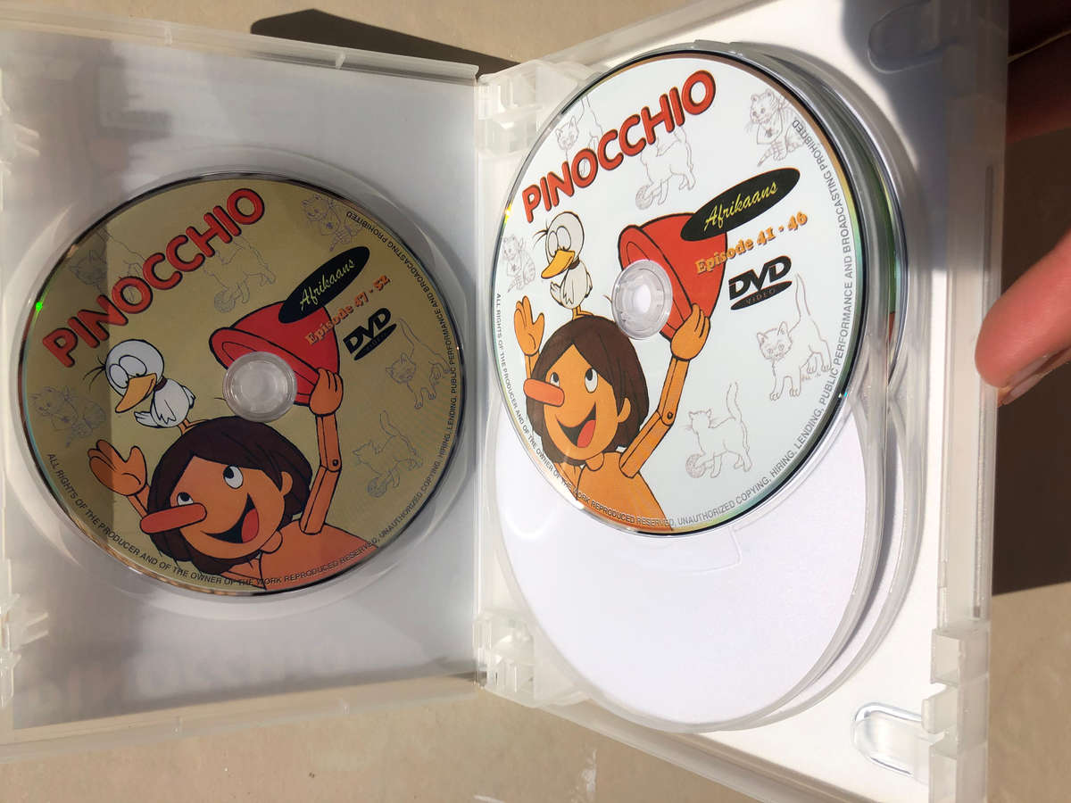 Pinocchio (Afrikaans), Episodes 1 -52