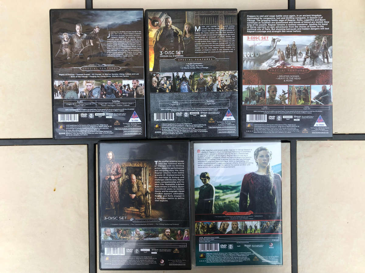 Vikings, Seasons 1 - 4