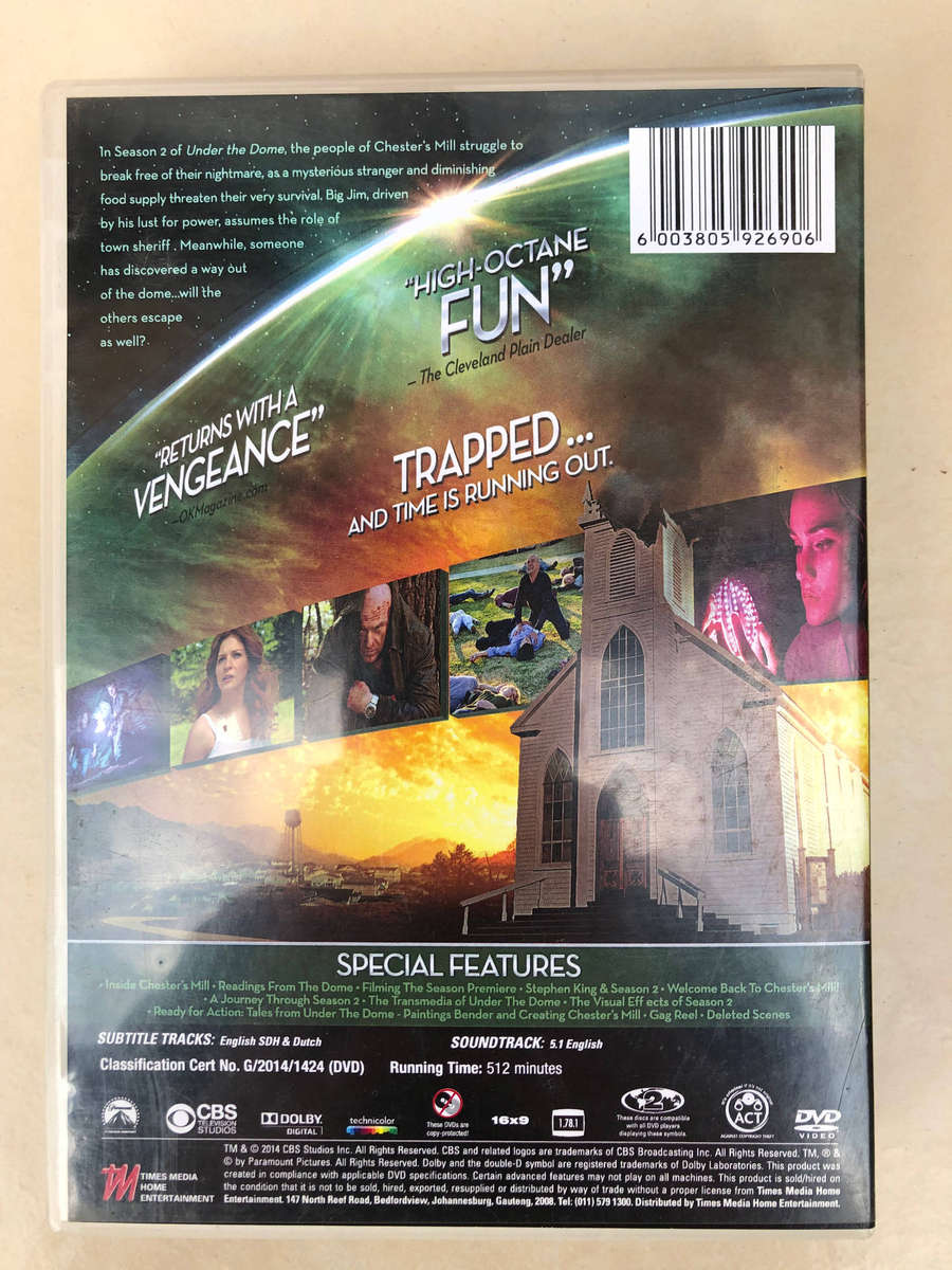 Under the Dome (2nd Season) DVD Bundle