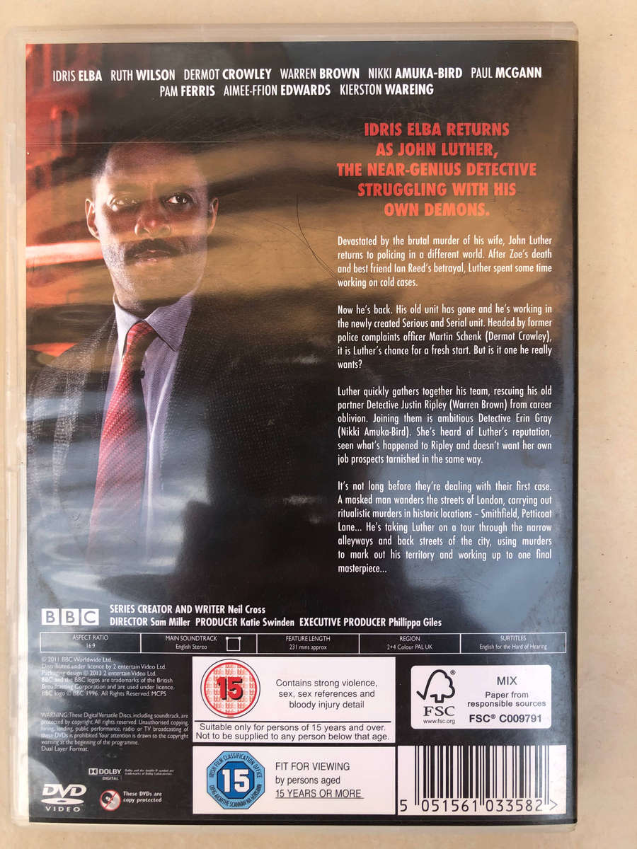 Luther (2nd Season) DVD Bundle
