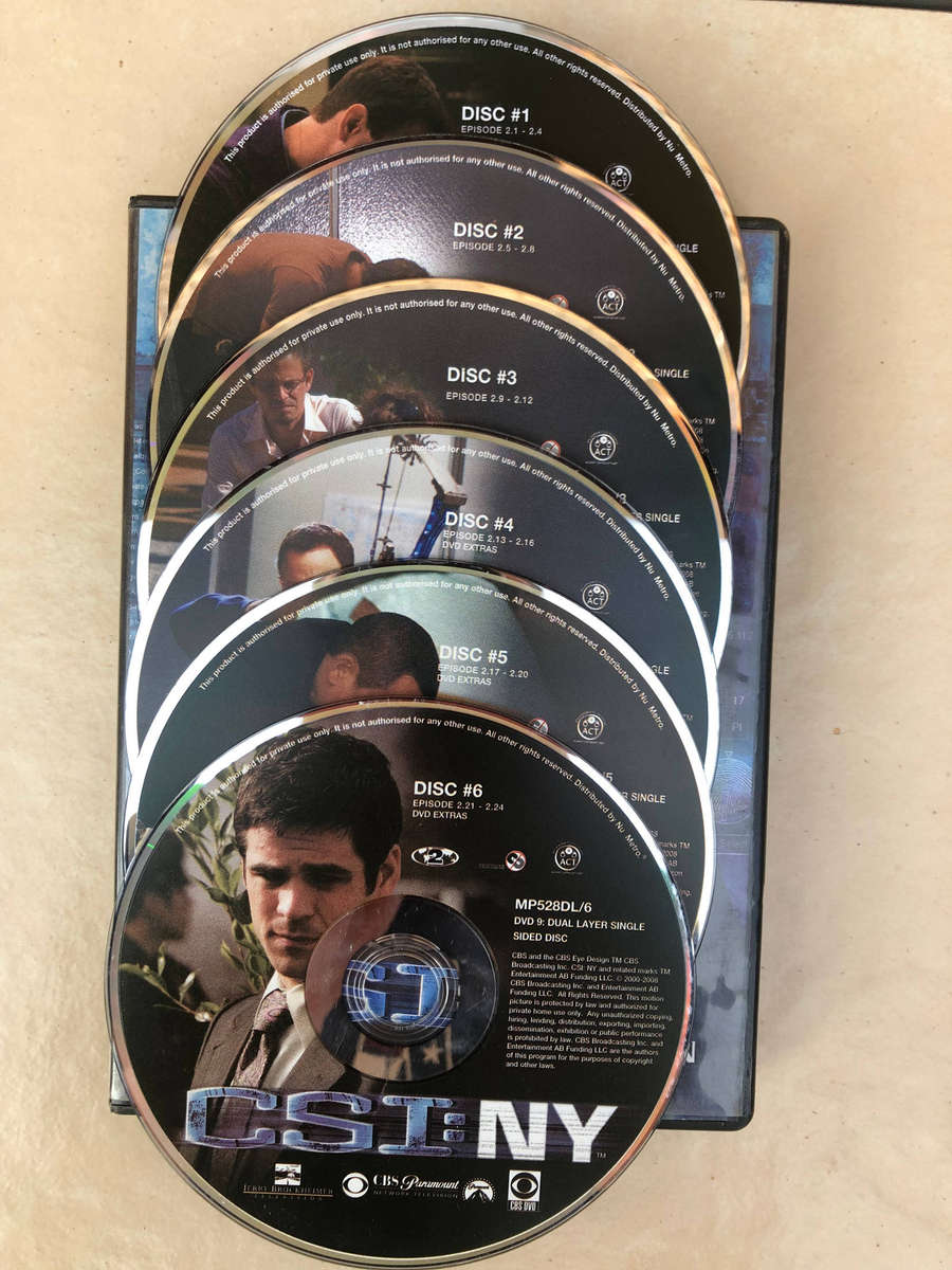 CSI: NY (Seasons 1 - 2) DVD Bundle