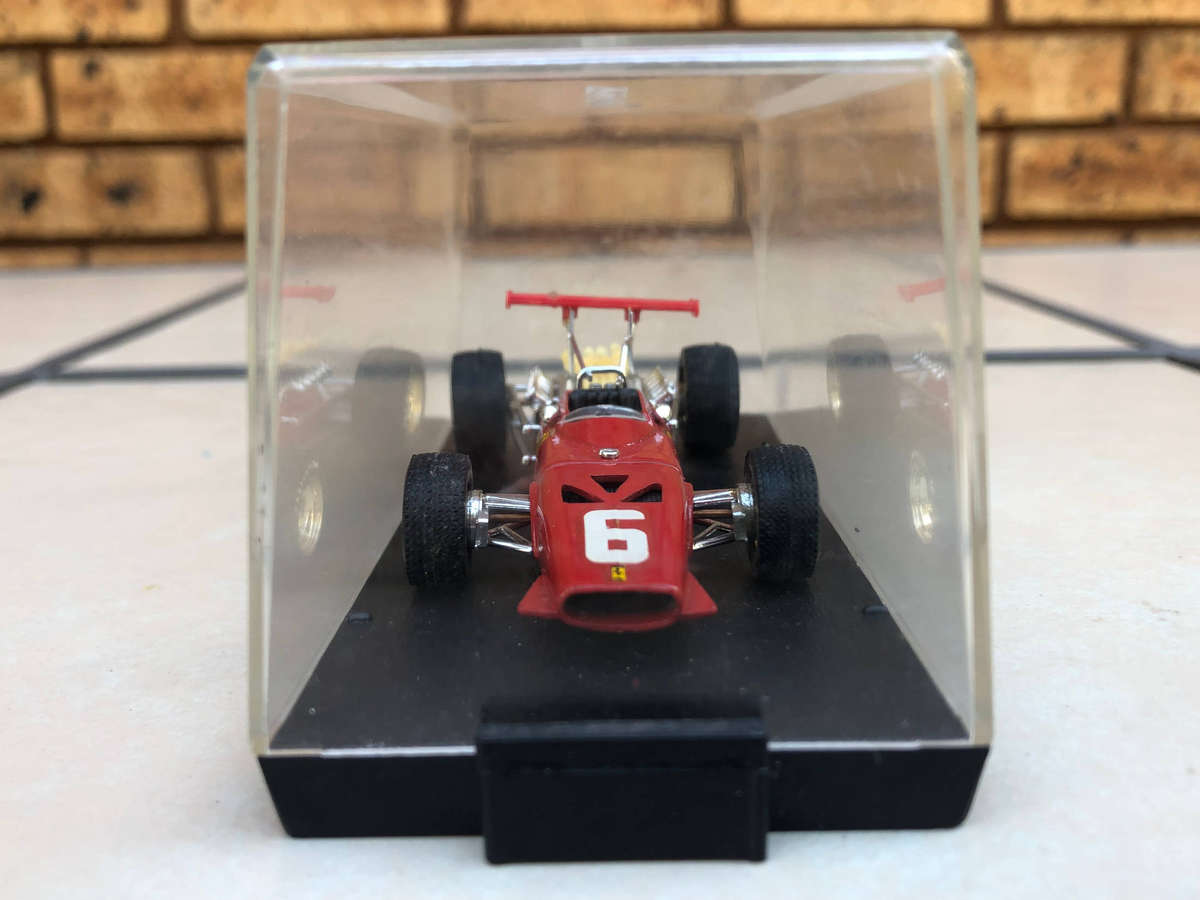 Ferrari 312 F1, 1968 French GP (#6, Jacky Ickx)