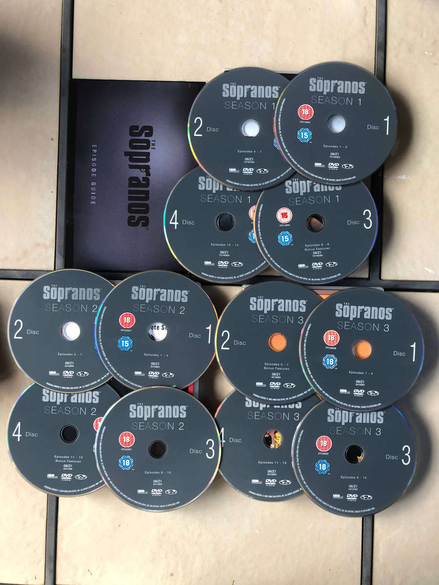 The Sopranos "The Complete Series" DVD Bundle