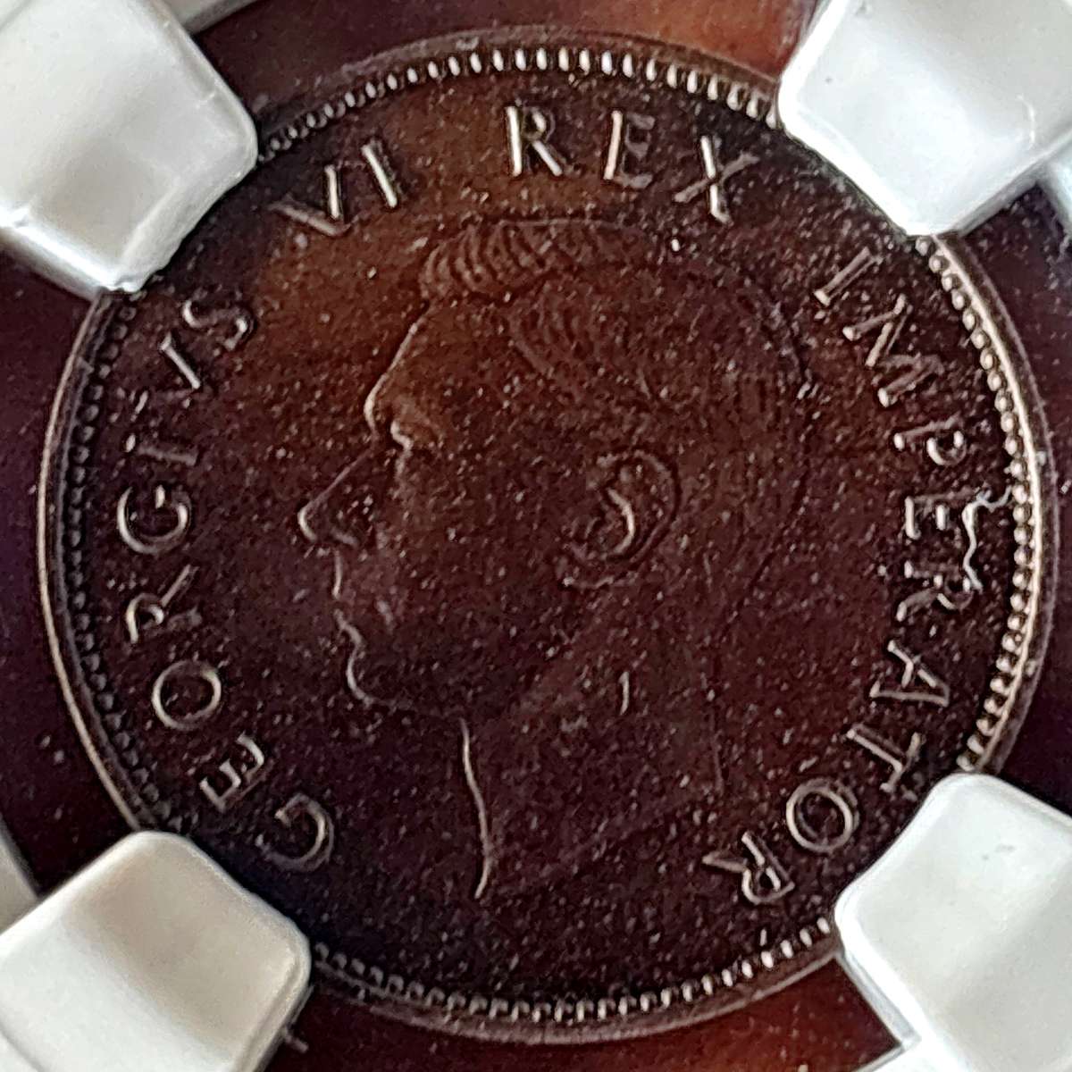 1944 SAU proof 1/4 penny (farthing), NGC PF62 - only 150 proof coins minted