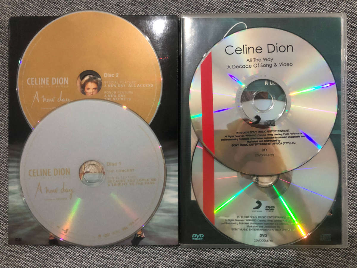 Celine Dion DVD Bundle