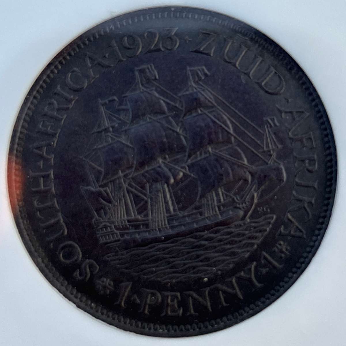 1923 SAU proof penny, NGC PF61