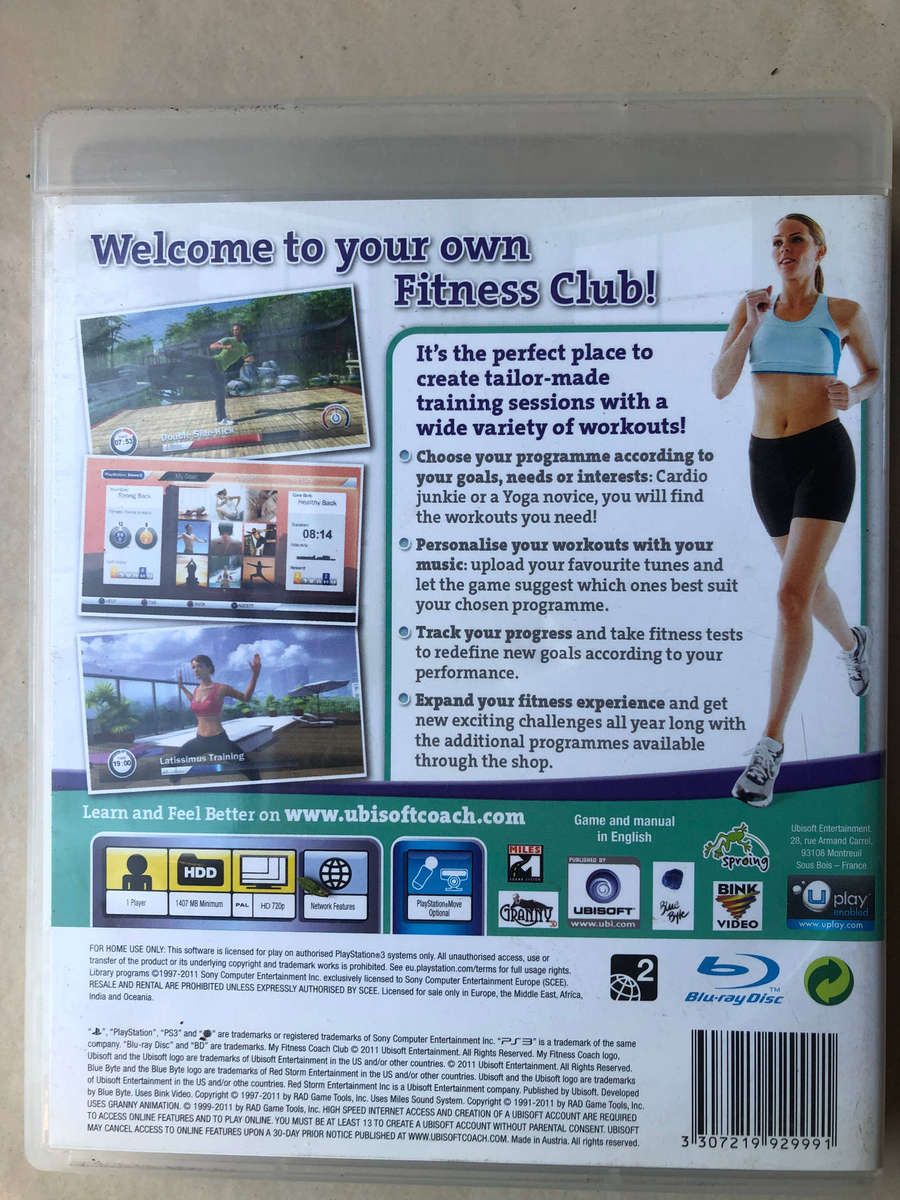 My Fitness Couch: Club (PS3) Video Game