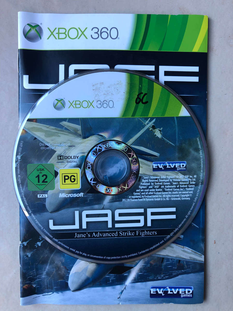 JASF (Jane's Advanced Strike Fighters) (XBOX 360) Video Game