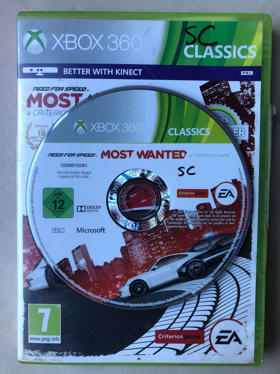 Need For Speed: Most Wanted (XBOX 360) Video Game