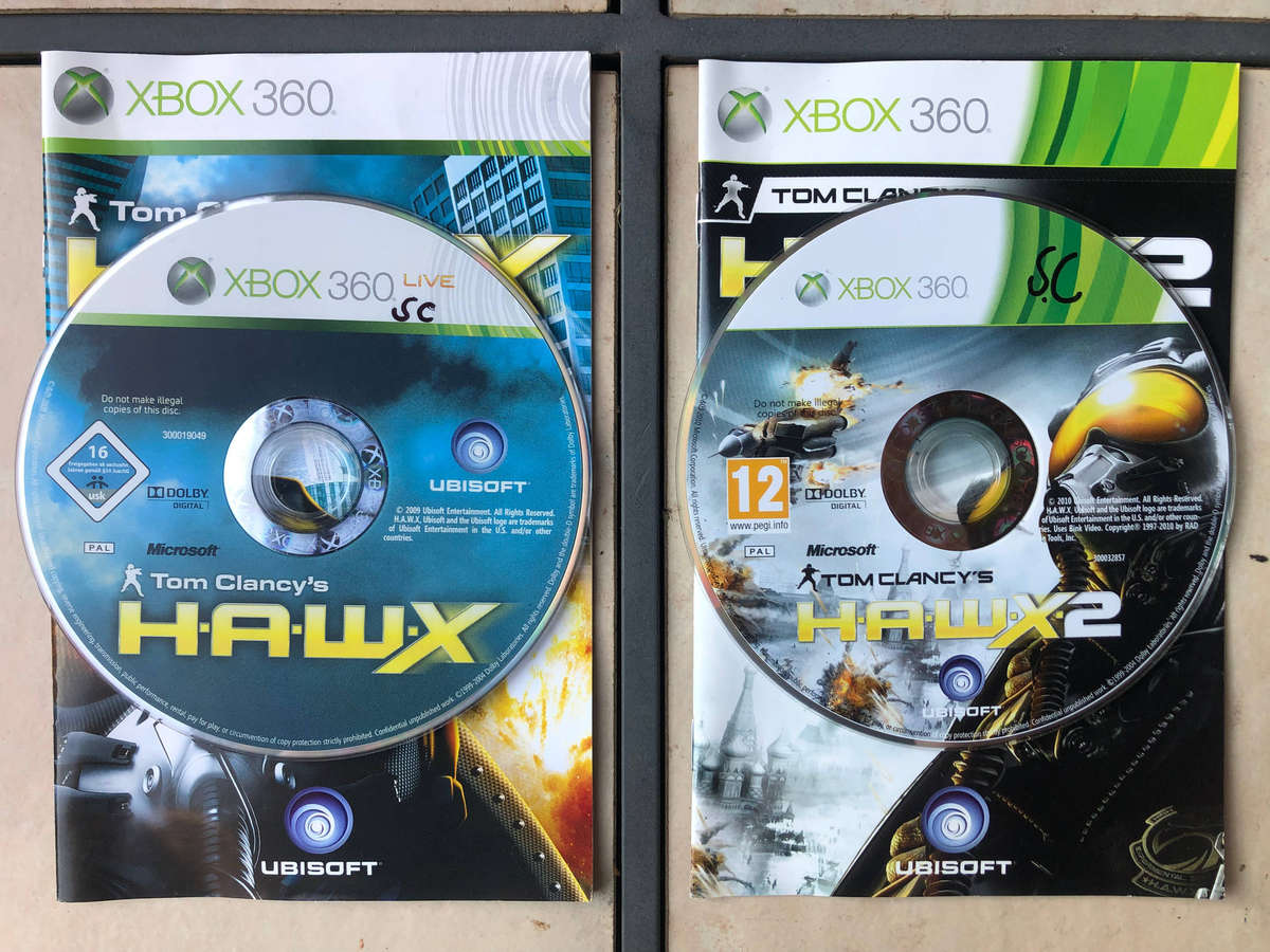 Tom Clancy's H.A.W.X (1 & 2) Video Game Bundle