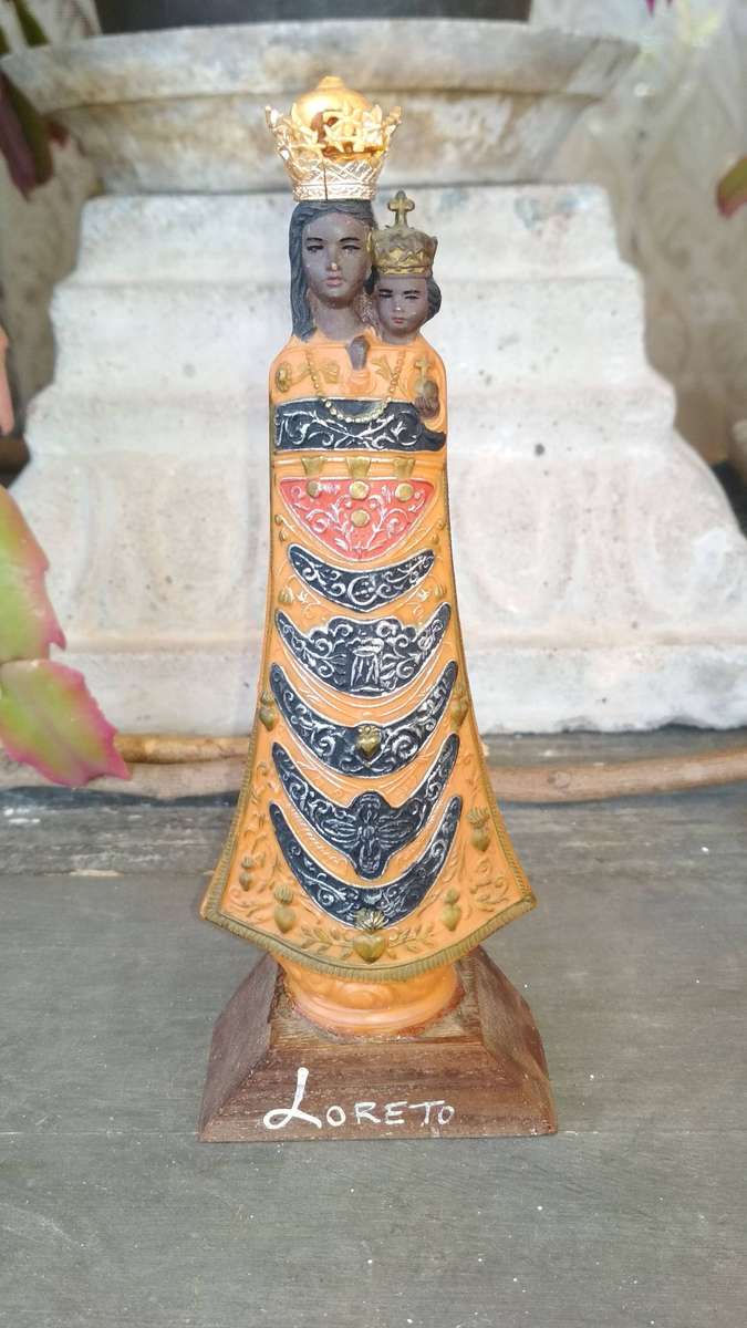 Madonna of Loreto  Authentic Shrine Statue