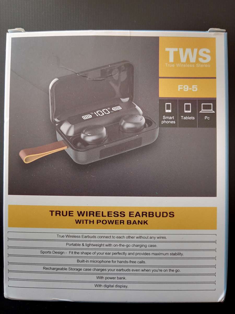 EARBUD WIRELESS WITH POWER BANK