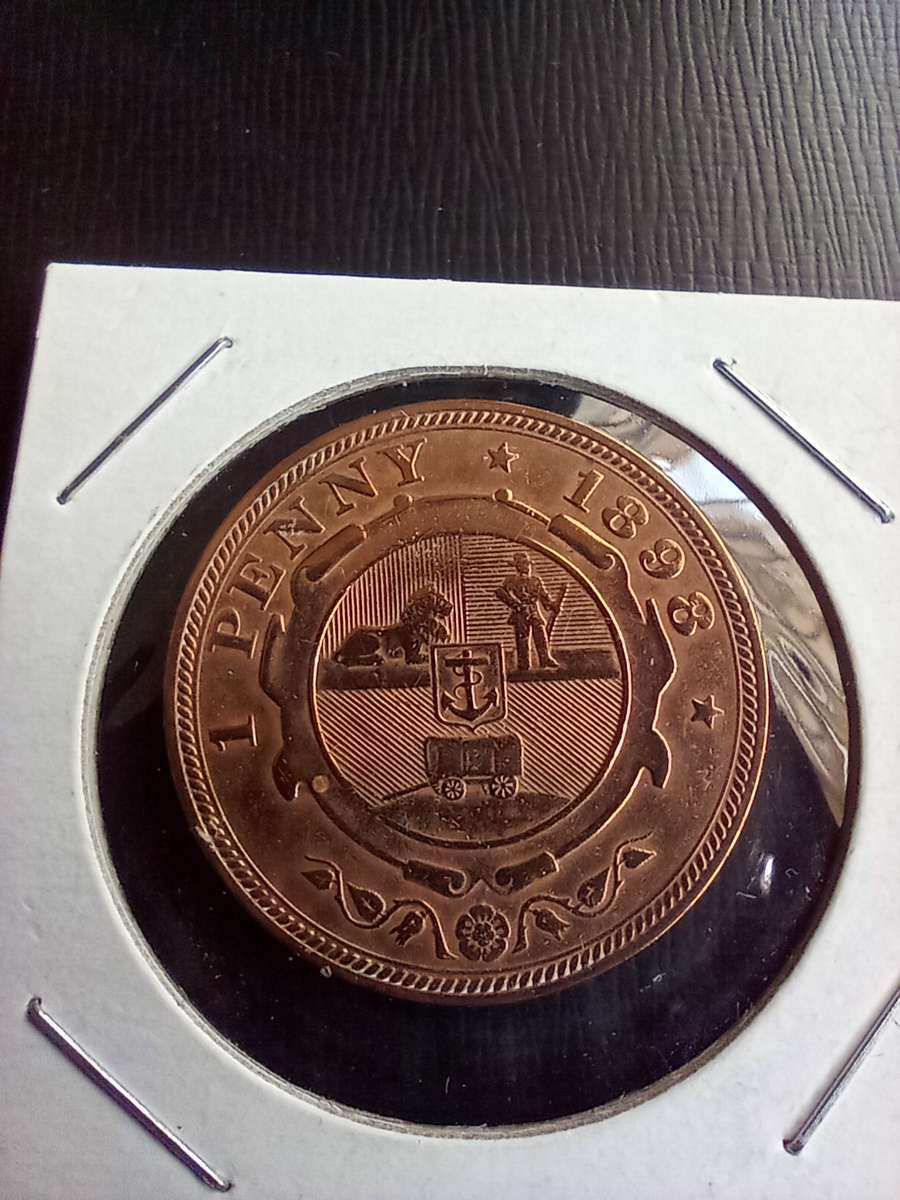 ZAR 1 PENNY 1898
