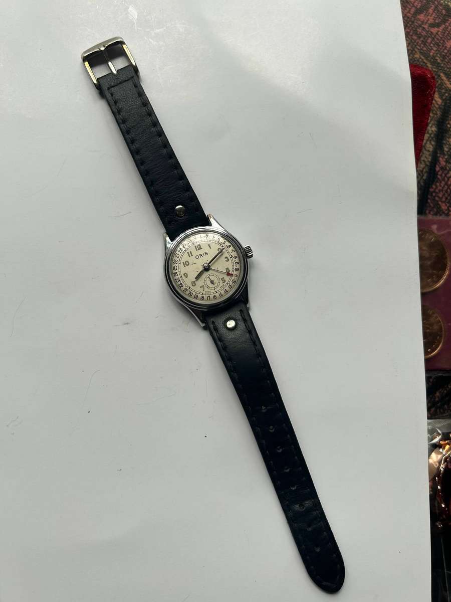 Oris Pointer Date Swiss Mechanical wrist Watch  Vintage Antique  Original