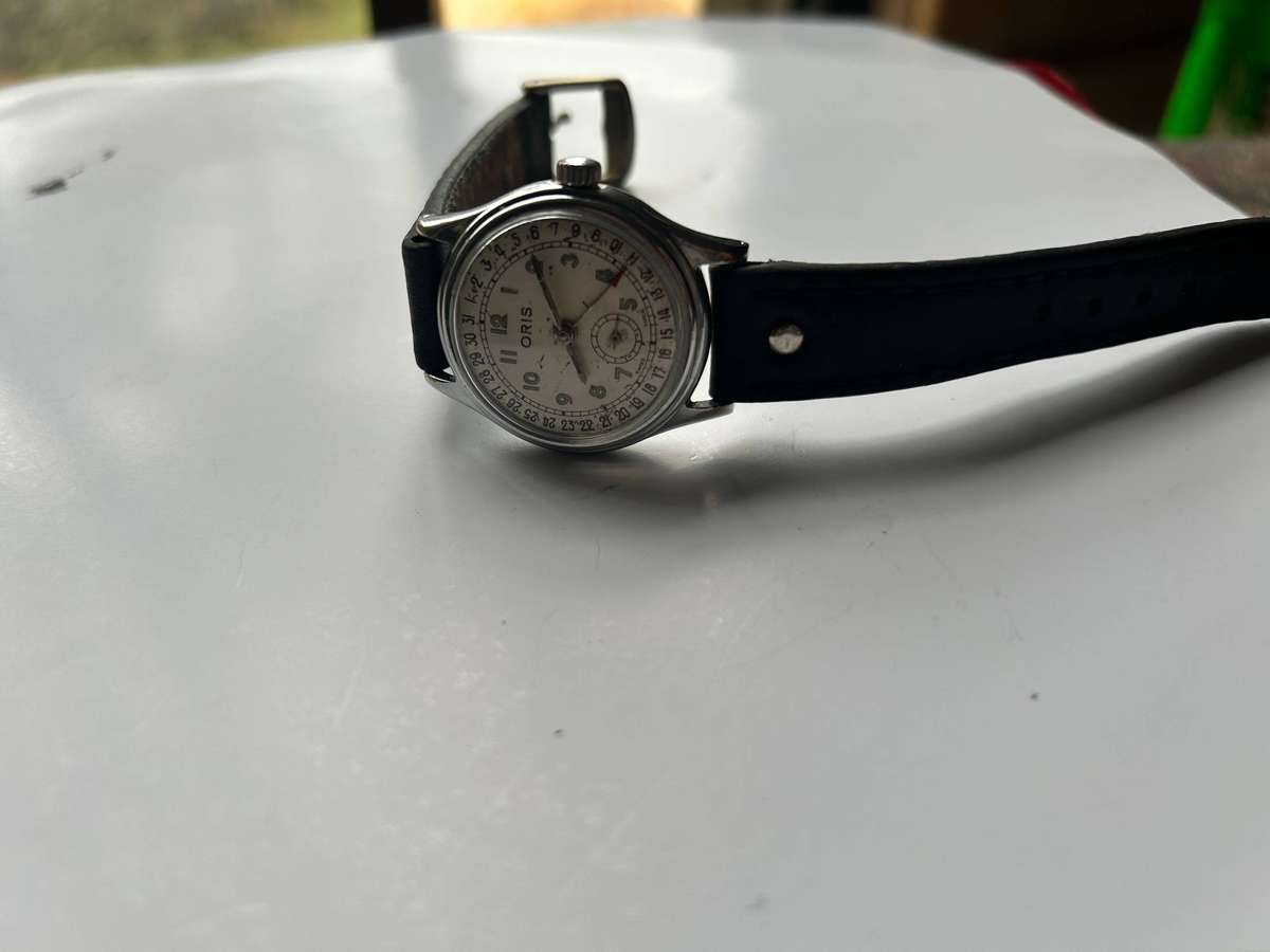 Oris Pointer Date Swiss Mechanical wrist Watch  Vintage Antique  Original