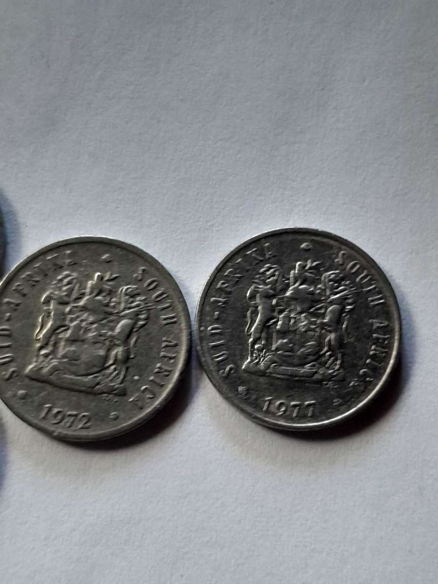South African 5 cent coins - 29 Coins