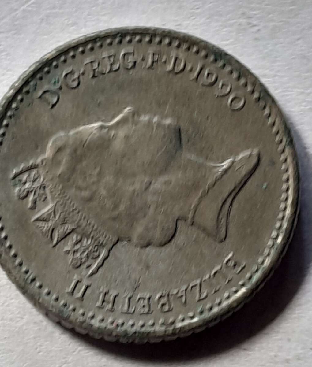 2 x British 5 Pence Coins- 1990 & 1997