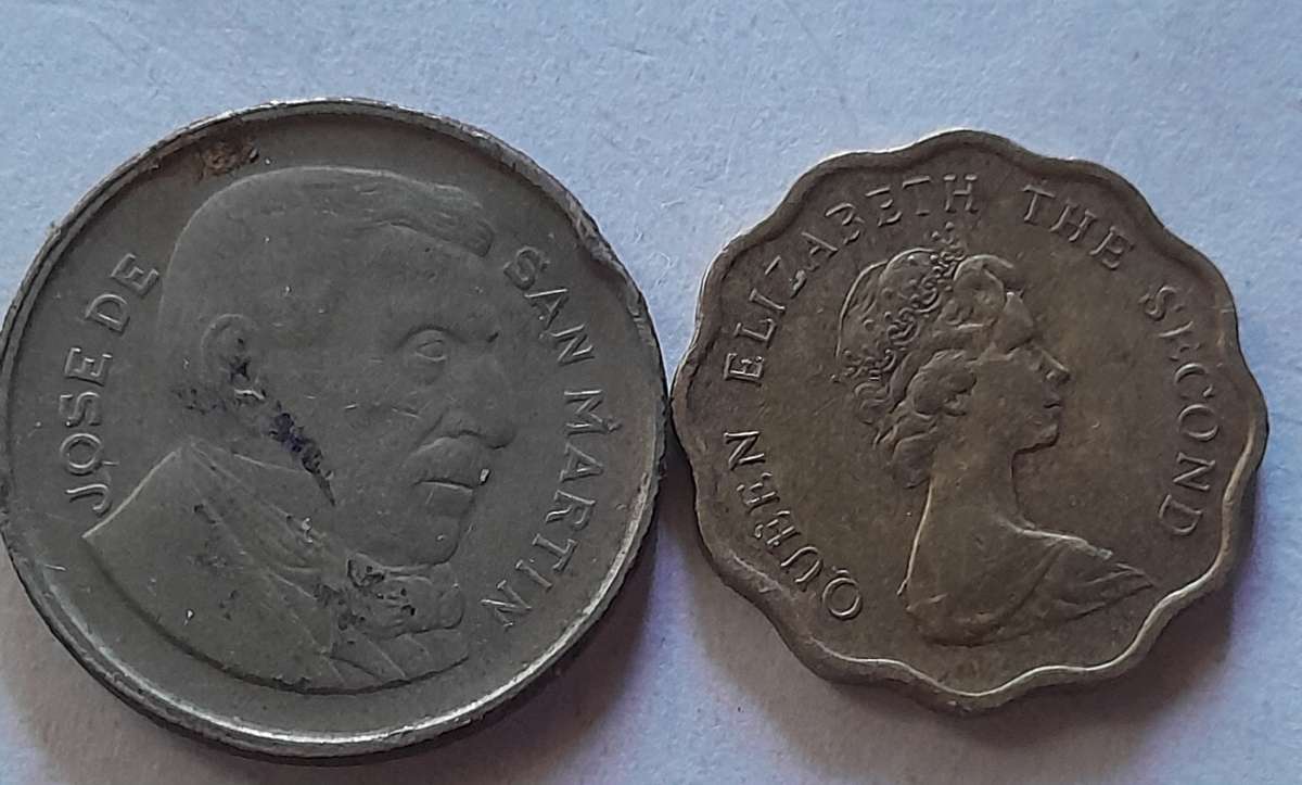 Assorted International Coins - 6 Coins