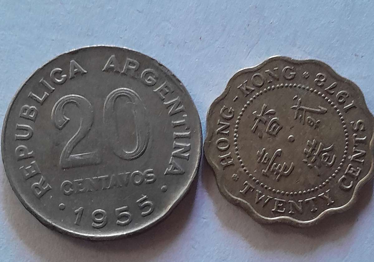 Assorted International Coins - 6 Coins