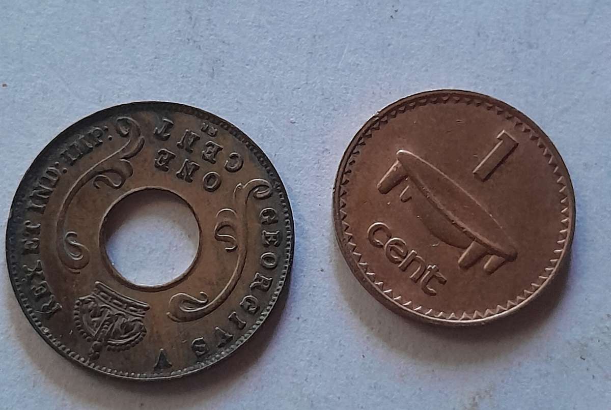 Assorted International Coins - 6 Coins